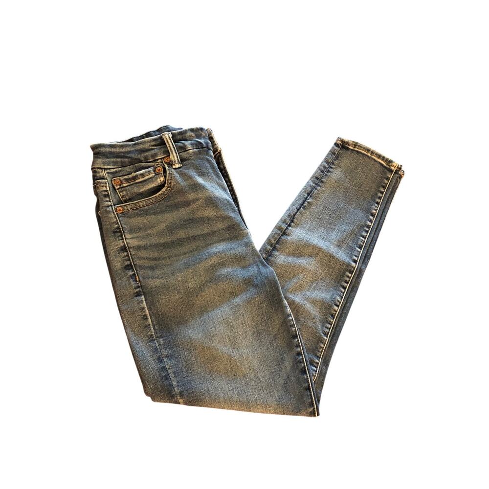 American Eagle Outfitters the luxe jean super hi-rise jegging Size 8